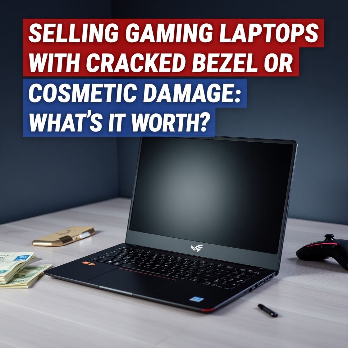 Selling Gaming Laptops with Cracked Bezels or Cosmetic Damage – What’s It Worth?