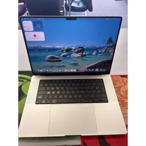 Apple MacBook Pro 16 A2485 Silver M1 Processor 32gb Memory 512gb SSD 16.0In Retina XDR Display