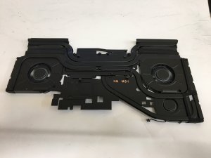 Dell Alienware M18 R1 HEATSINK & Cooling Fans 027GFC 27GFC (O90)