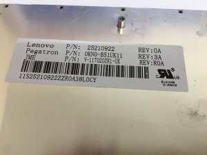 Genuine Lenovo Ideapad G710 20252 Laptop keyboard UK layout (Z5)