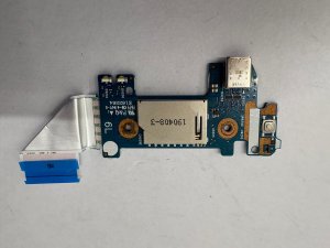 HP 14-CF1599SA USB C + Card Reader Board with ribbin cable (PS5)