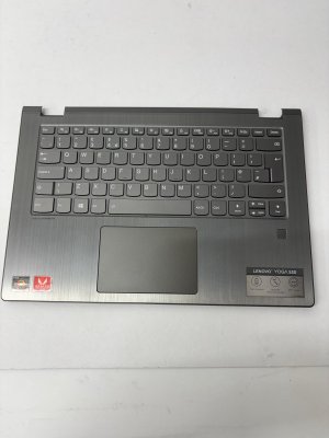Lenovo Yoga 530-14ARR Palmrest Cover With Touchpad + UK BackLit Keyboard (PS5)